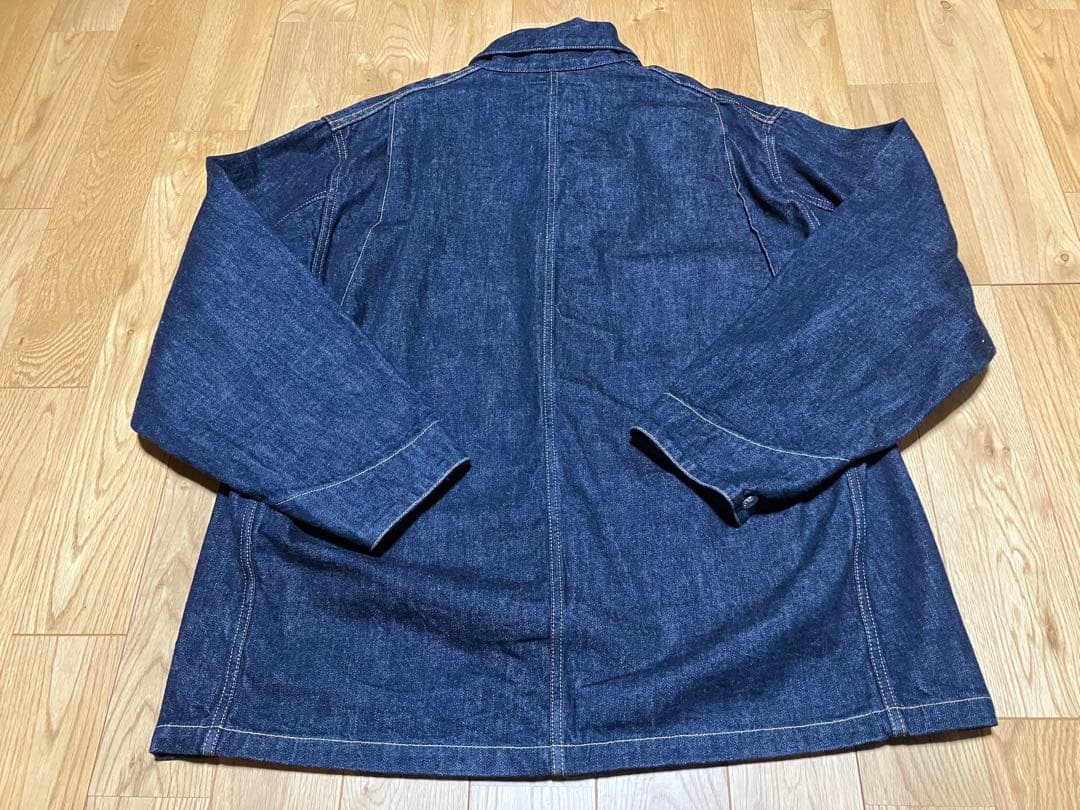 【 CALEE 】9.5OZ DENIM COVERALL