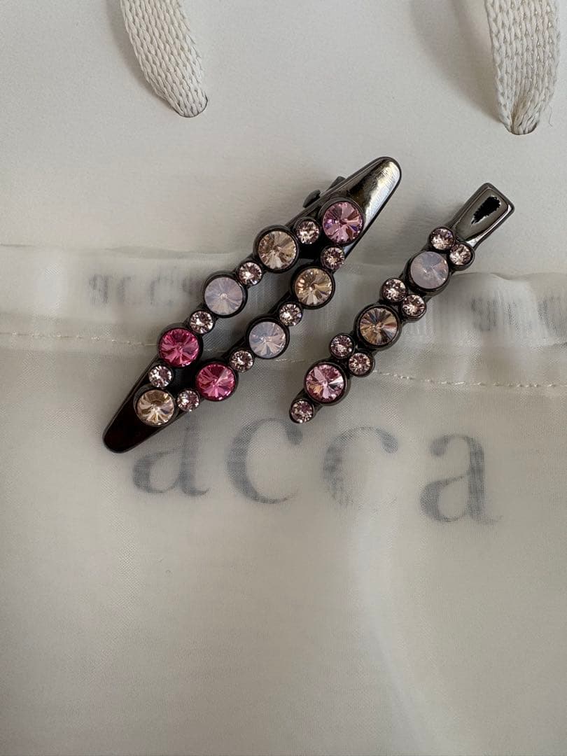 acca ベリー アーモンドクリップ ベリー ベッコクリップ セット