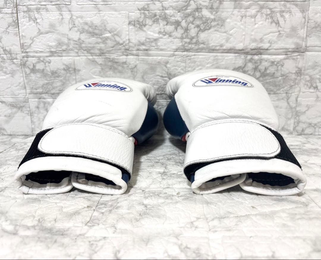 Wiining ボクシンググローブ ホワイト 8オンス 日本製