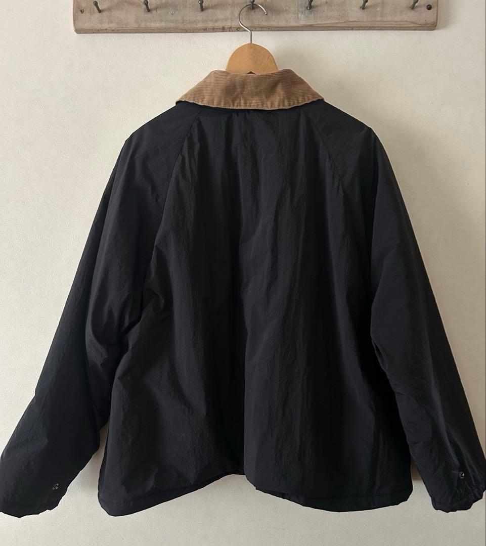 さとぬ ユニバーサルオーバーオール　別注襟コーデュロイ パディングショート