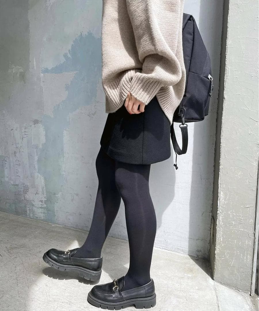 Spick&Span / スピックアンドスパン メルトンAラインミニスカート