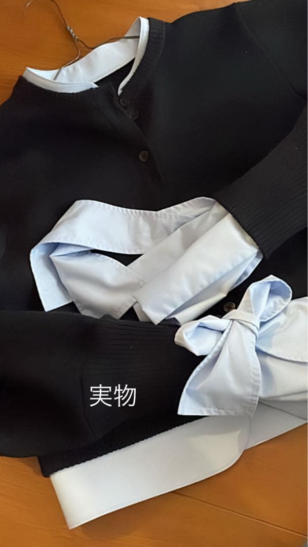 Bibiy ANGELIQUE KNIT色ネイビー