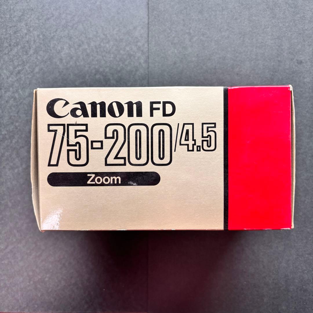 【送料込】箱付　Canon カメラレンズ　75-200 /4.5