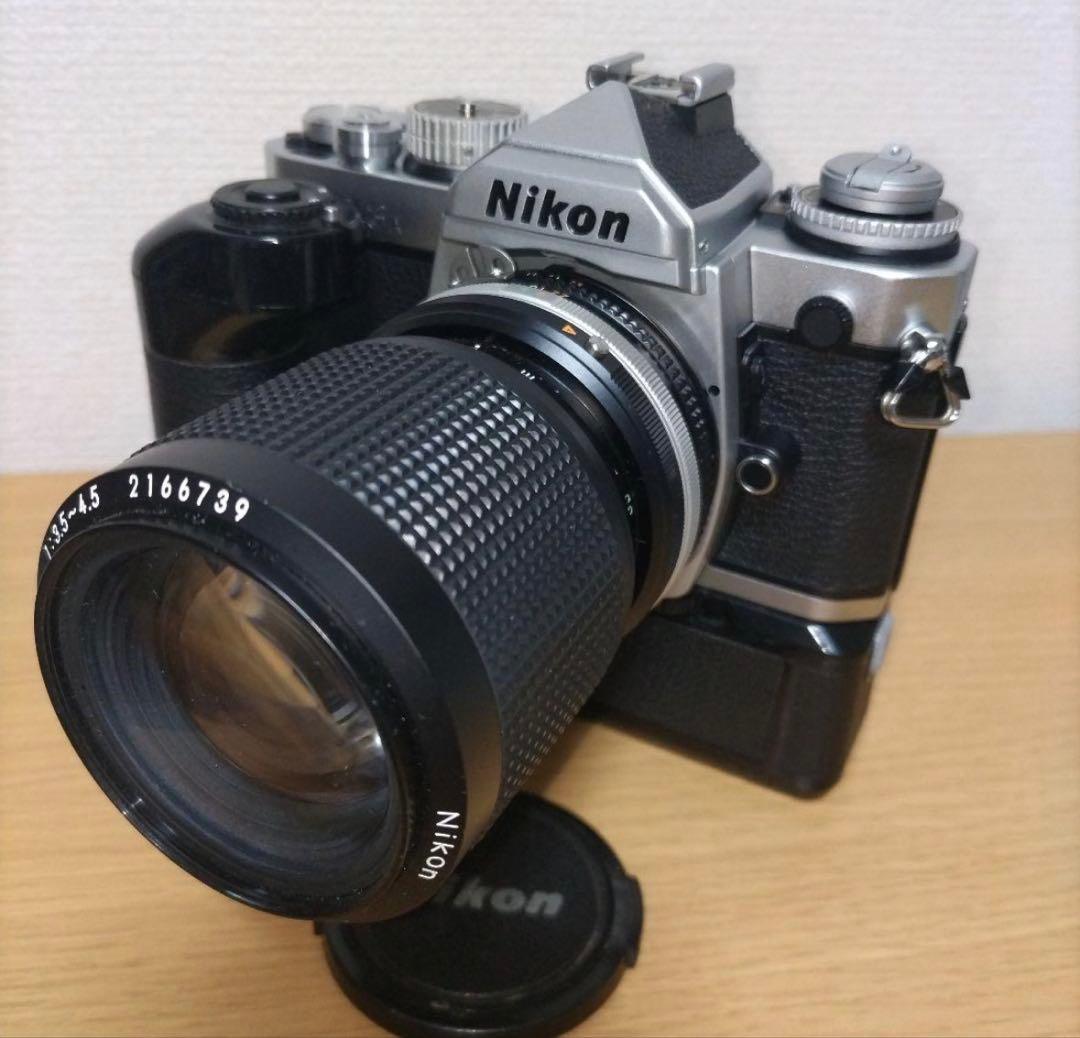 Nikon FM3A シルバー　美品　モータードライブセット