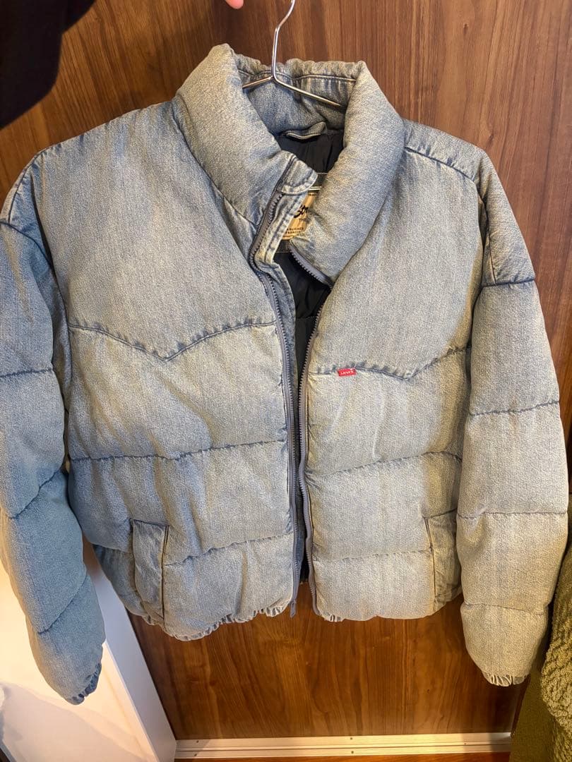 デニム　リーバイス　ダウン　ダウンジャケット　デニムダウンジャケット　ナイキ
