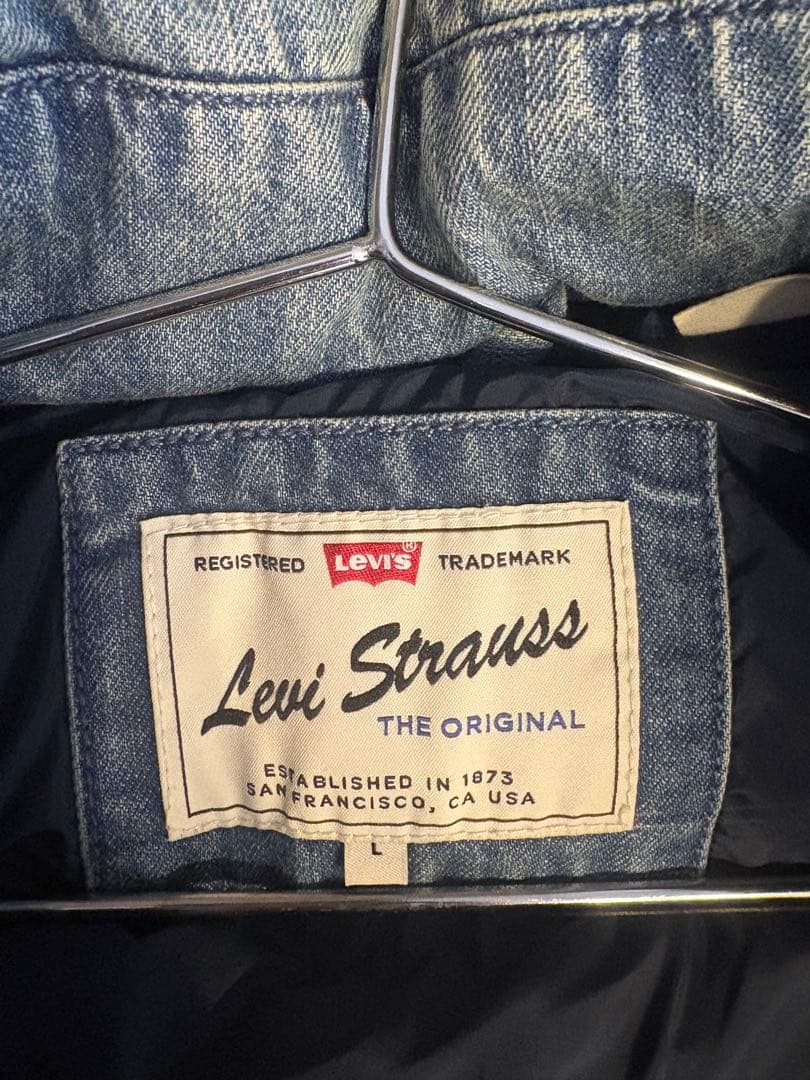 デニム　リーバイス　ダウン　ダウンジャケット　デニムダウンジャケット　ナイキ