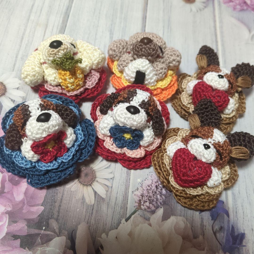 花付きあみぐるみ　39個