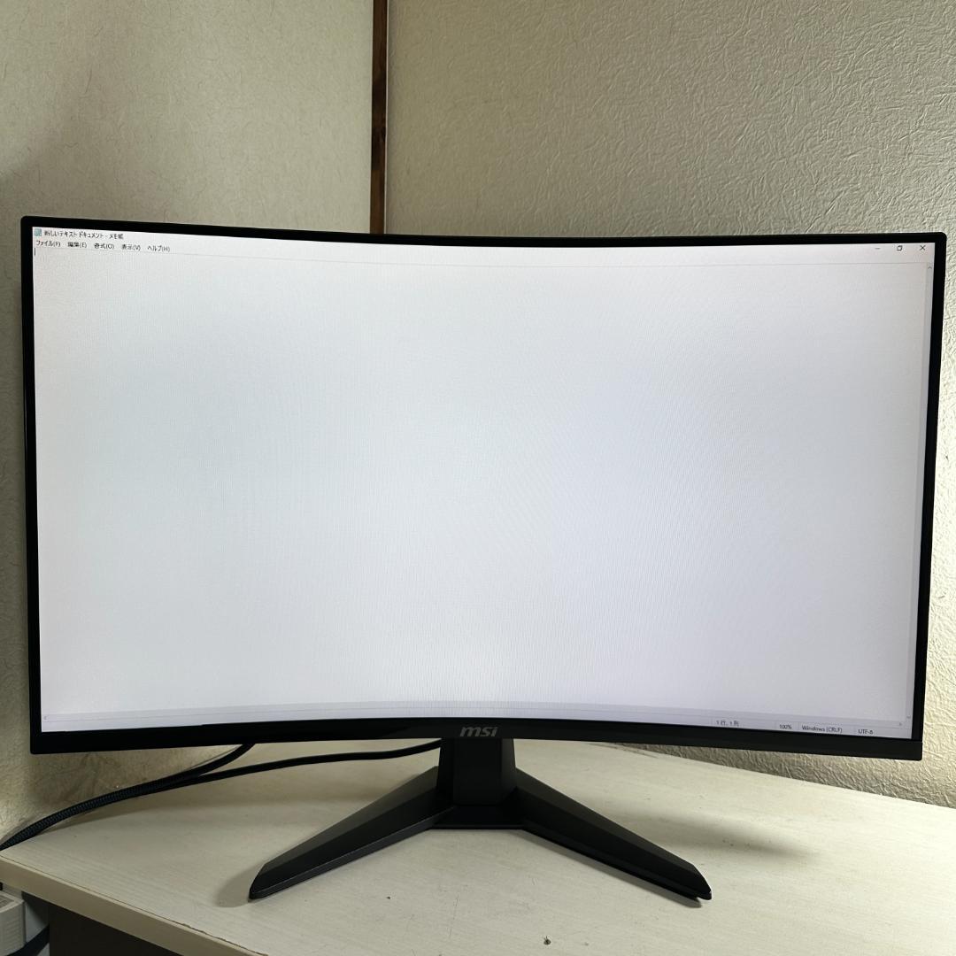 MSI 240Hz 31.5インチ ゲーミングモニター