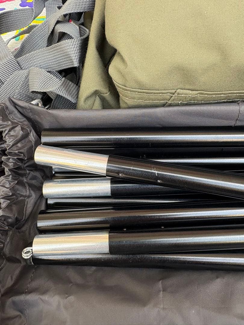 BUNDOK ソロティピー1tc＋フロントウォール＋純正二股ポール