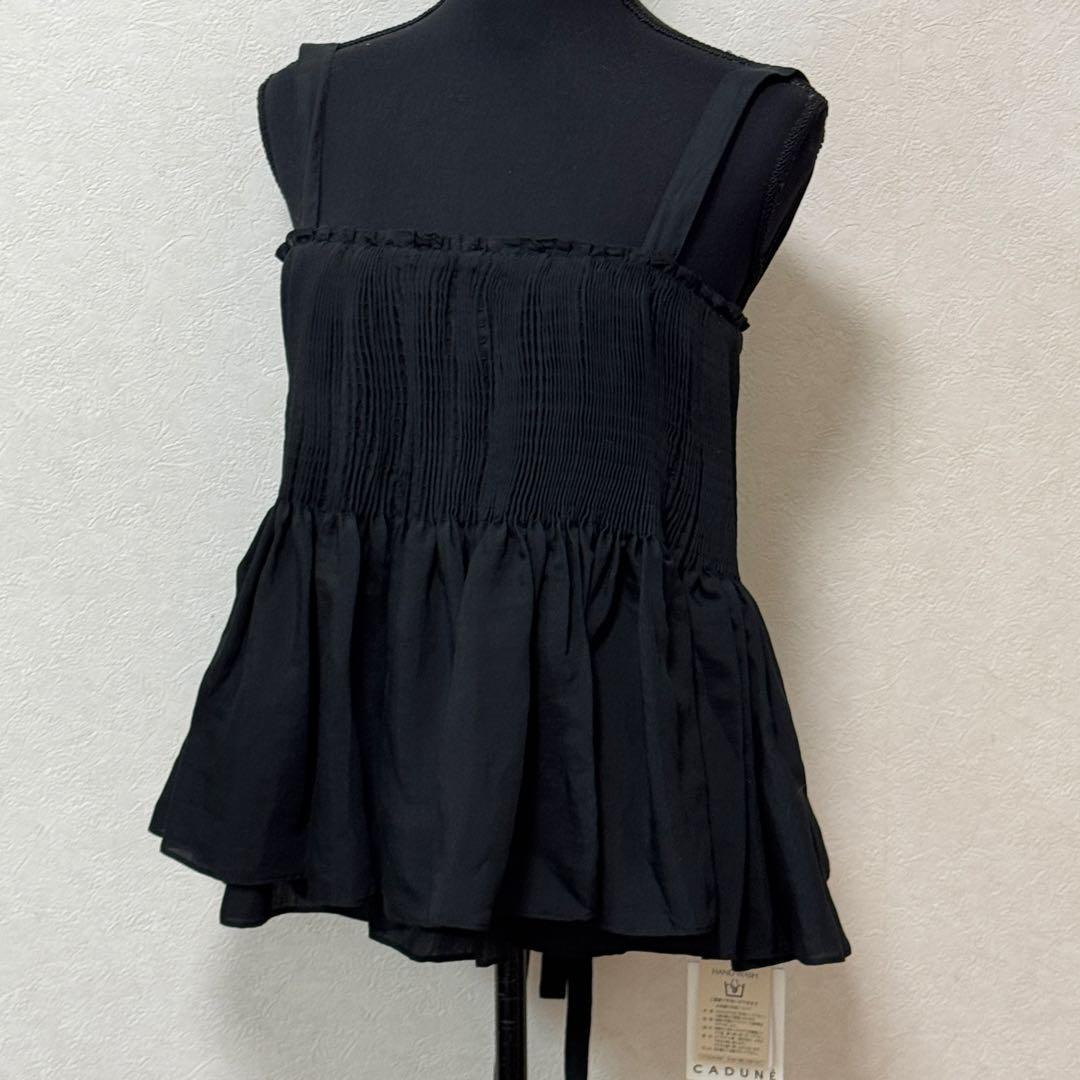 【新品】アルページュストーリー 川上桃子さんコラボ キャミ チュニック ブラック