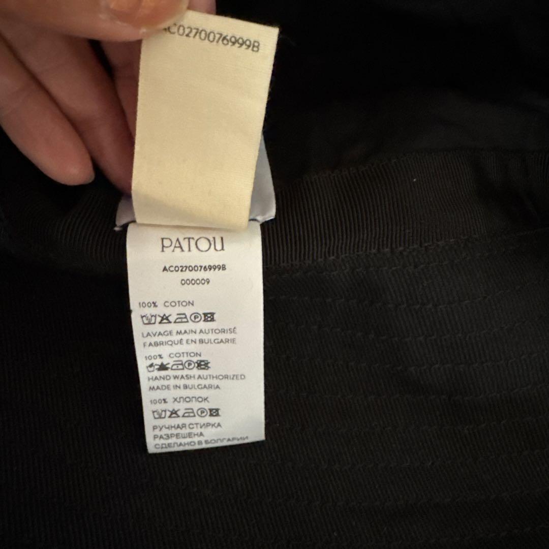 PATOU バケットハット 黒