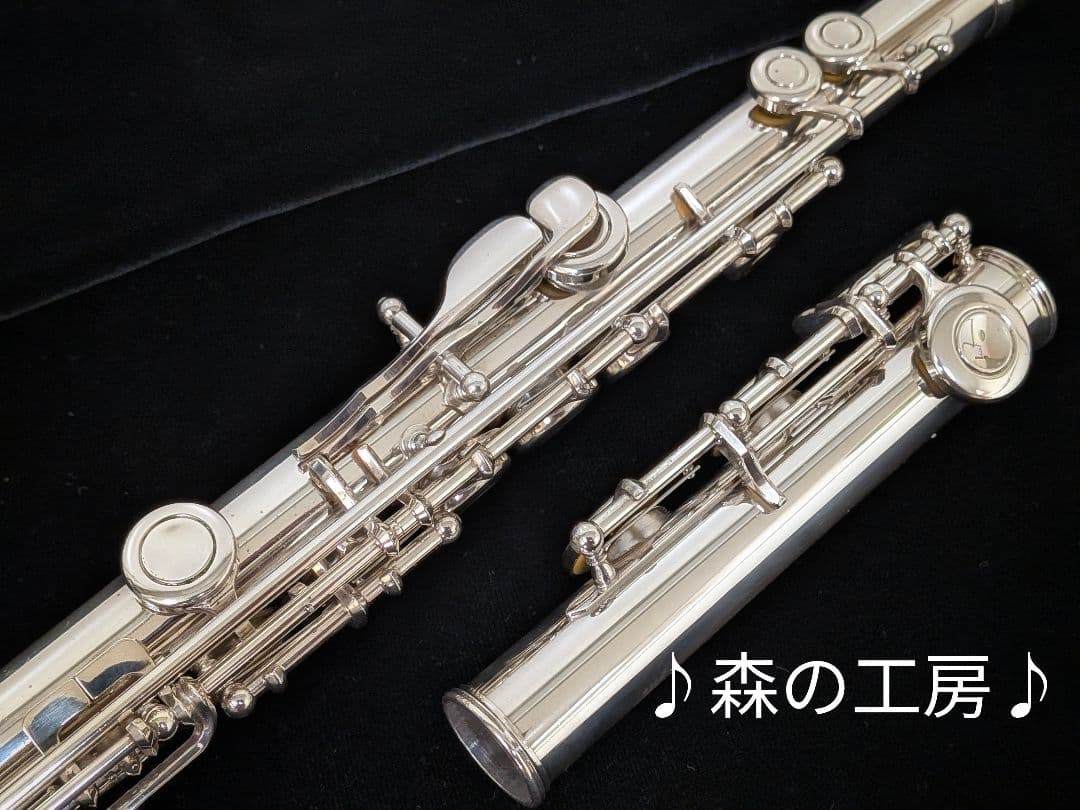フルート専門店‼️部活応援‼️銀メッキ　ヤマハフルート YFL211S Eメカ
