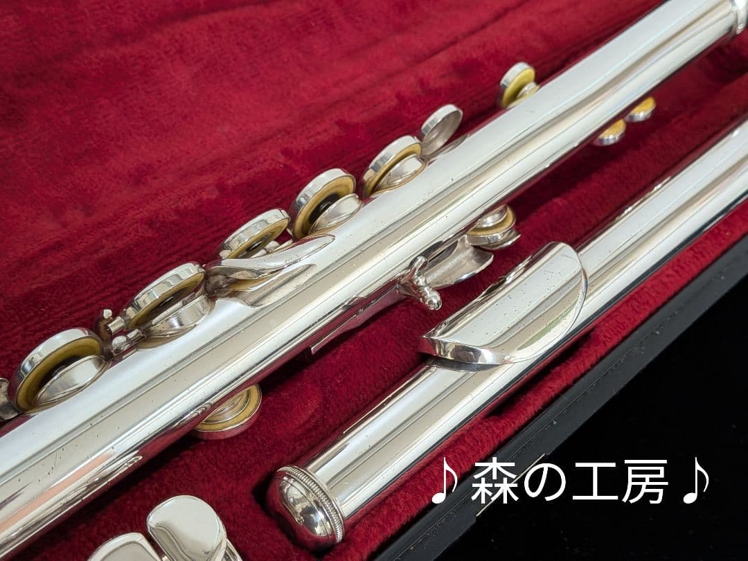 フルート専門店‼️部活応援‼️銀メッキ　ヤマハフルート YFL211S Eメカ