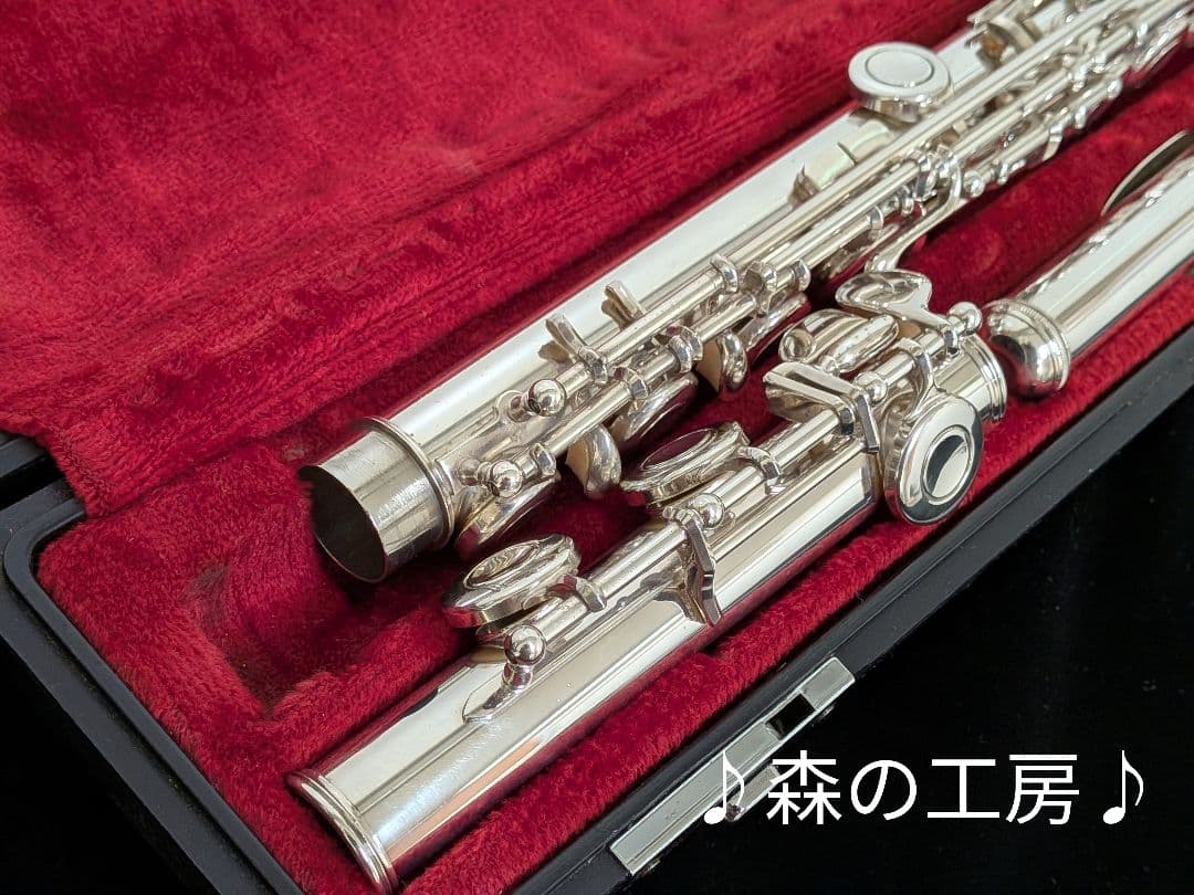 フルート専門店‼️部活応援‼️銀メッキ　ヤマハフルート YFL211S Eメカ