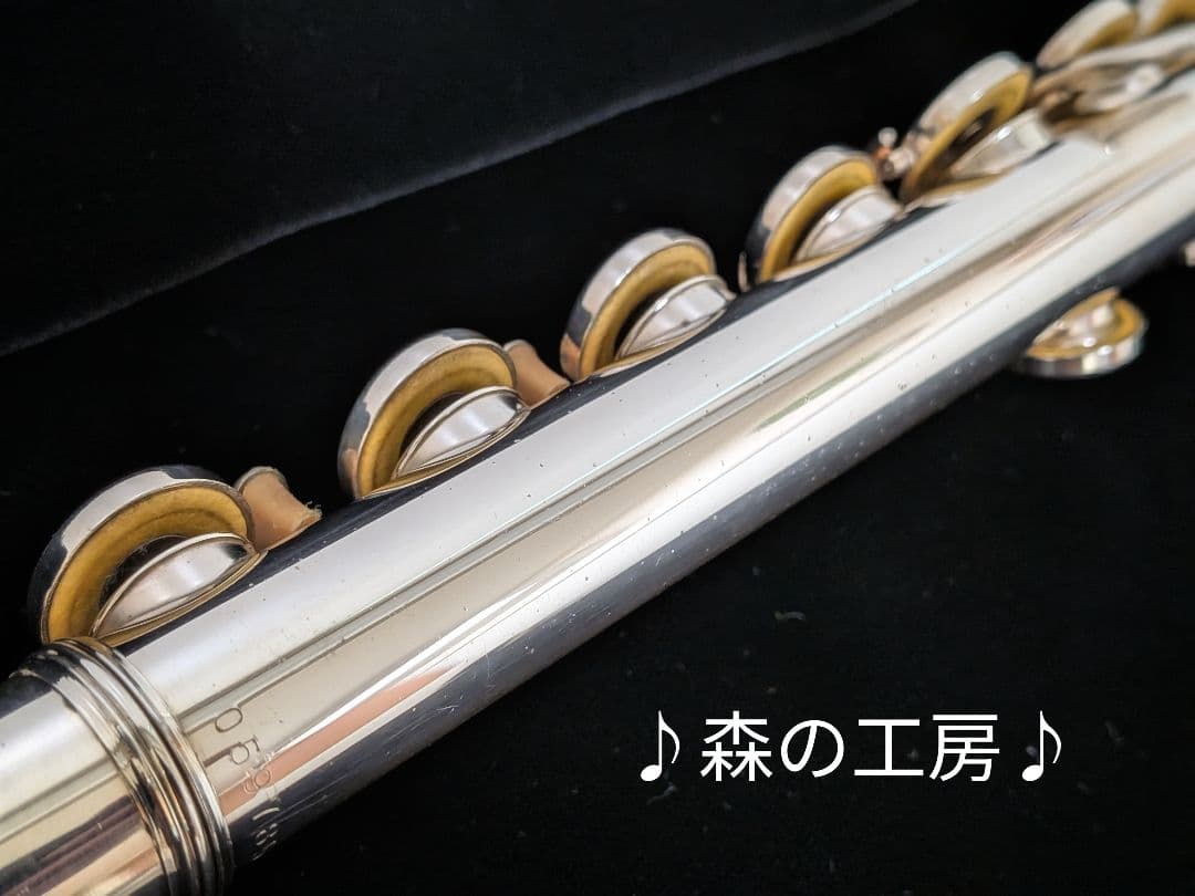 フルート専門店‼️部活応援‼️銀メッキ　ヤマハフルート YFL211S Eメカ