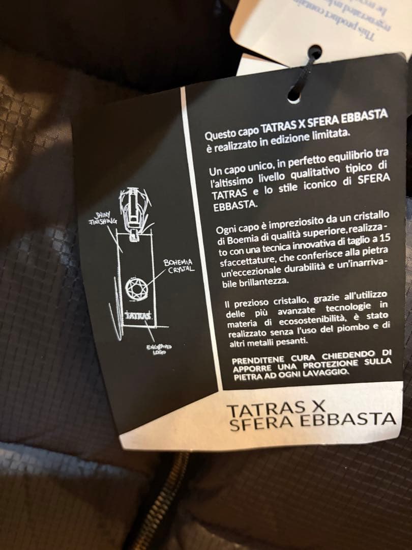 TATRAS ブラック　ダウンジャケットマネーギャング　02