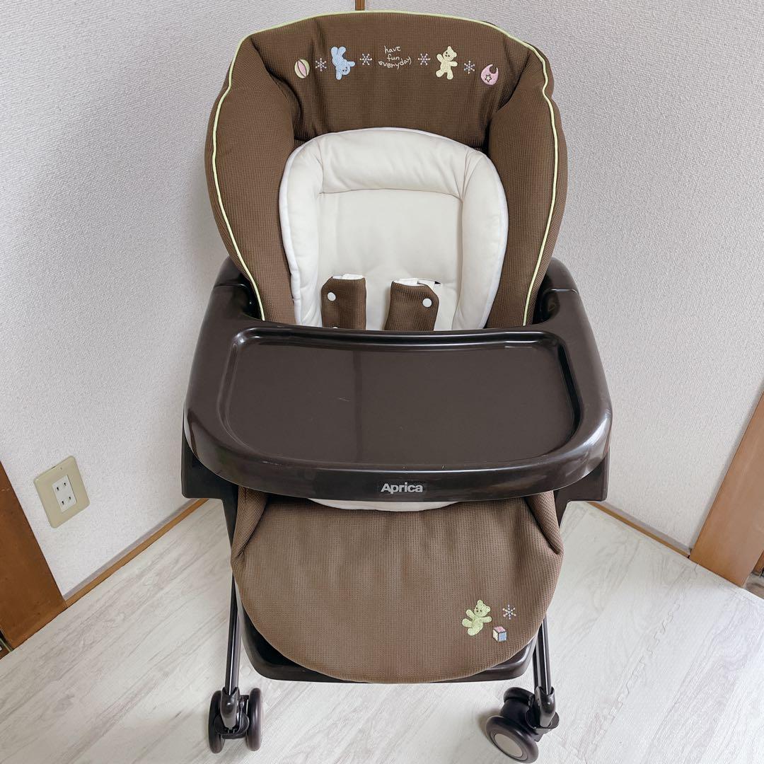 美品 Aprica ユラリズム クッション EW くまさんといっしょ 78738