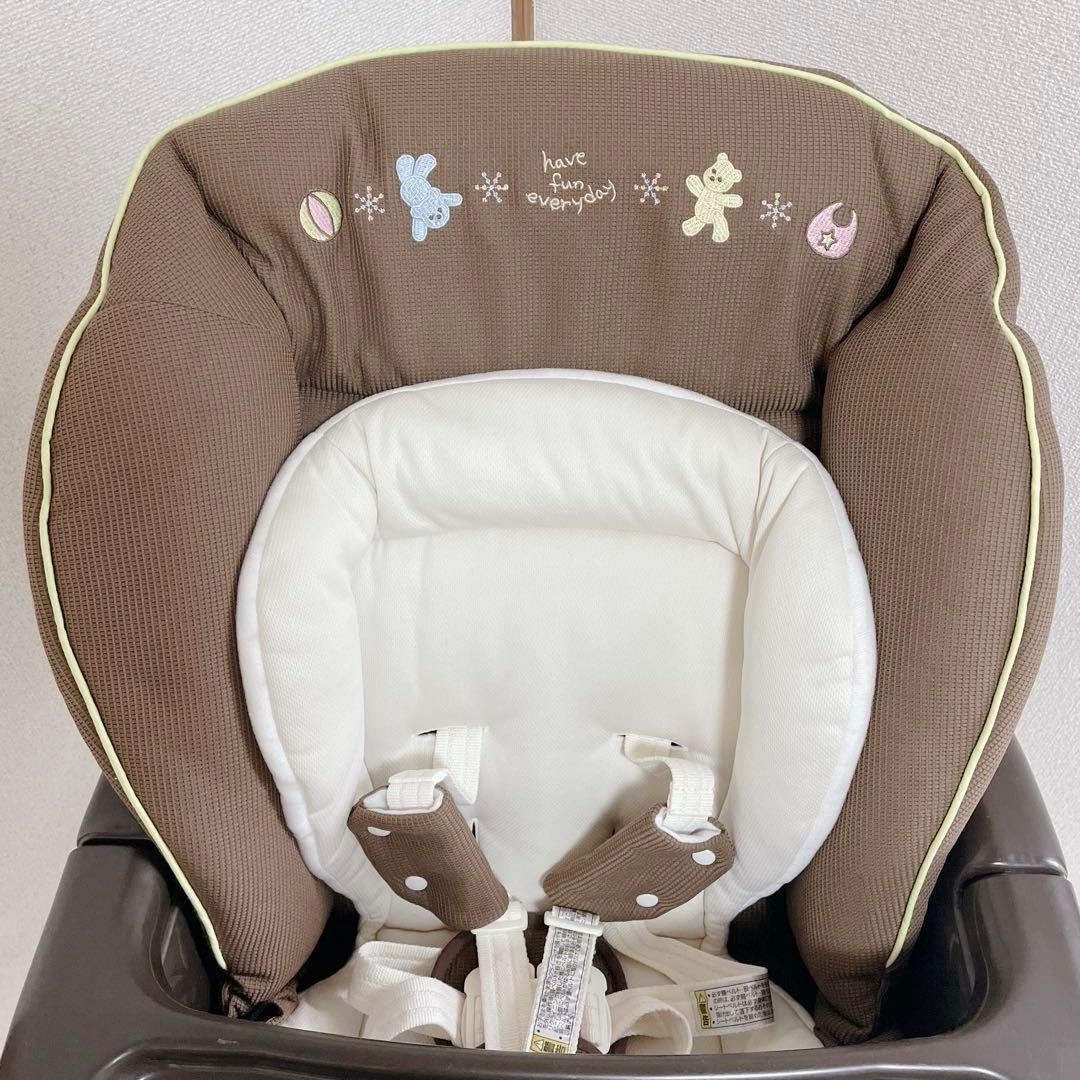 美品 Aprica ユラリズム クッション EW くまさんといっしょ 78738