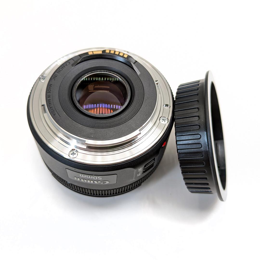 【美品】キヤノン EF 50mm F1.8 STM 単焦点レンズ EFマウント