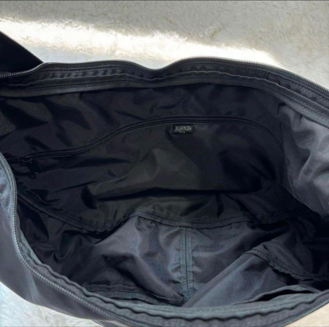 美品　ポーター　吉田カバン　ハーフムーン　三日月型　ショルダーバッグ　大きい