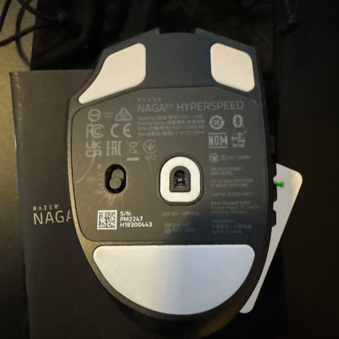 マウス・トラックボール Razer NAGAv2 HYPERSPEED