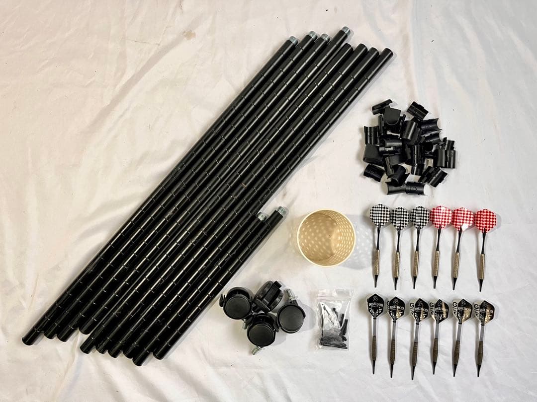 ② ダーツボード スチールラック ダーツスタンド