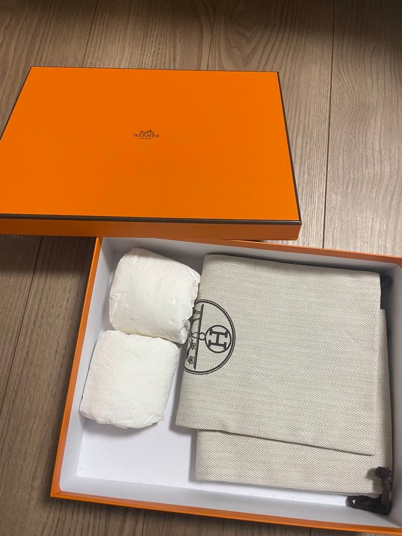 【美品】HERMES エルメス オラン ゴールド 40