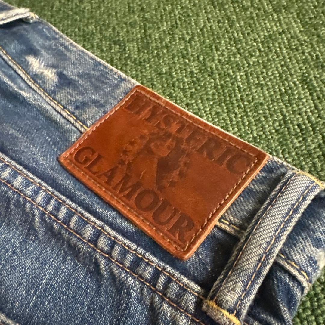 HYSTERIC GLAMOUR ストレートデニム 30 スタッズ