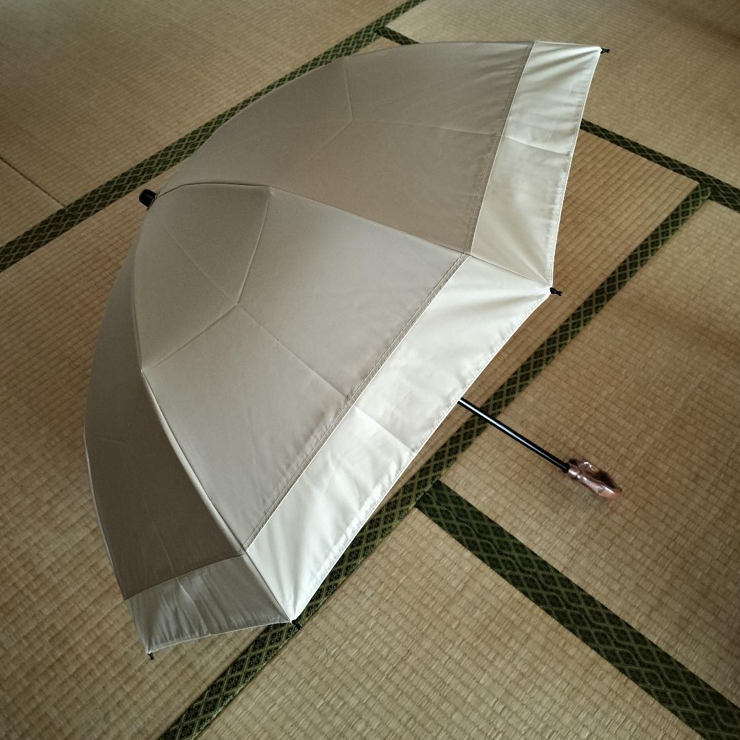 Rose Blanc 遮光100% 3段　折りたたみ日傘