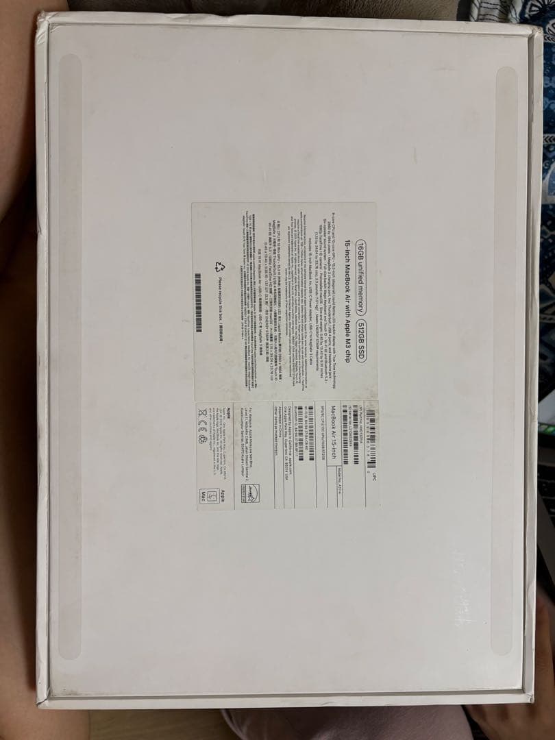 MacBook Air15インチ スペースグレー