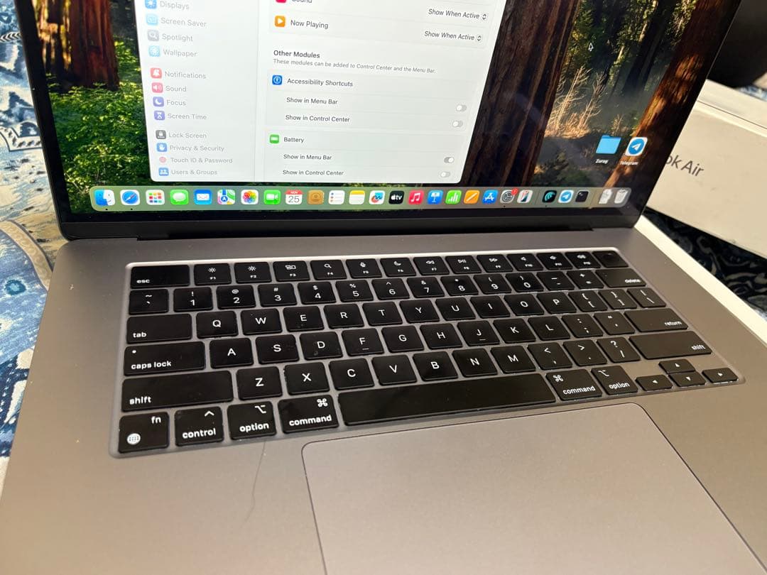 MacBook Air15インチ スペースグレー