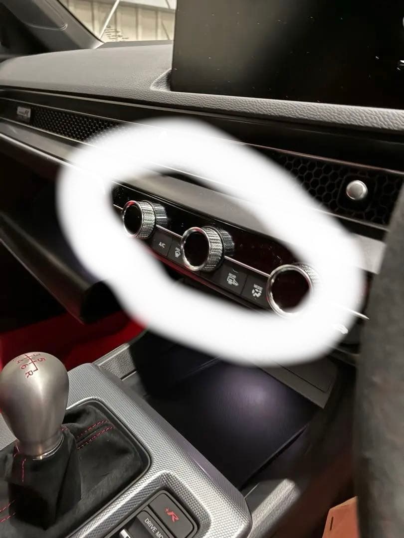 シビックTYPE-Rレーシングブラックパッケージ純正ダイヤル３個セット