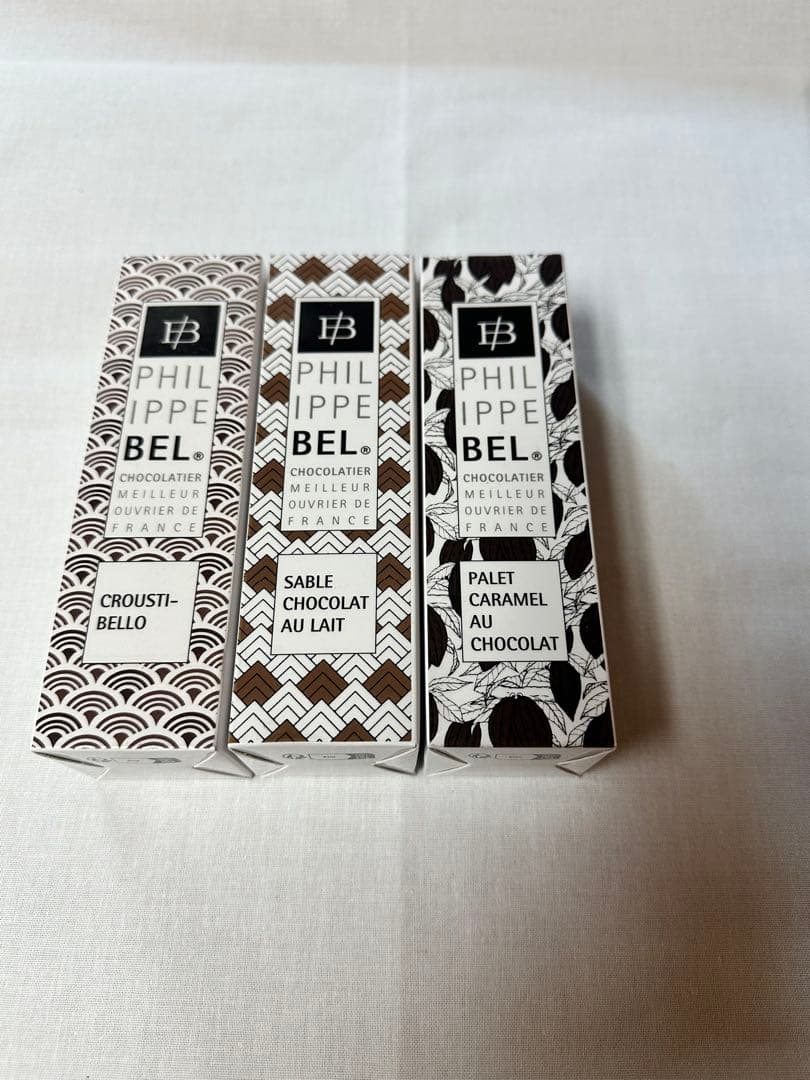 フィリップベル　スペキュロス＋クリスティベロ＋ディスクキャラメルショコラ　3点