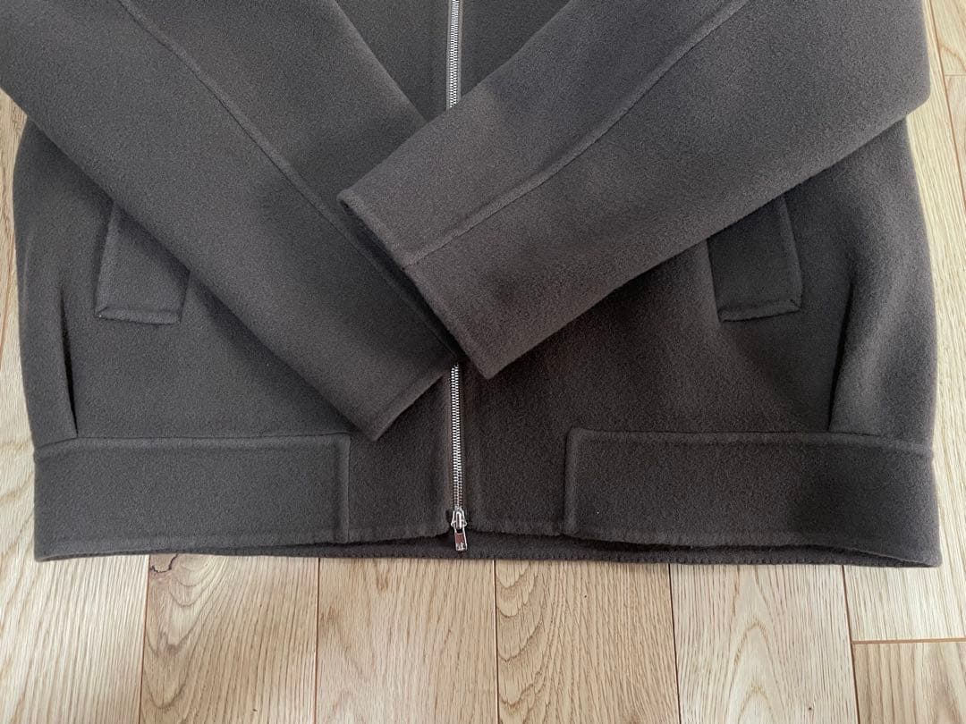 【新品未使用タグ付き】EDIFICE ウール　ジップアップジャケット