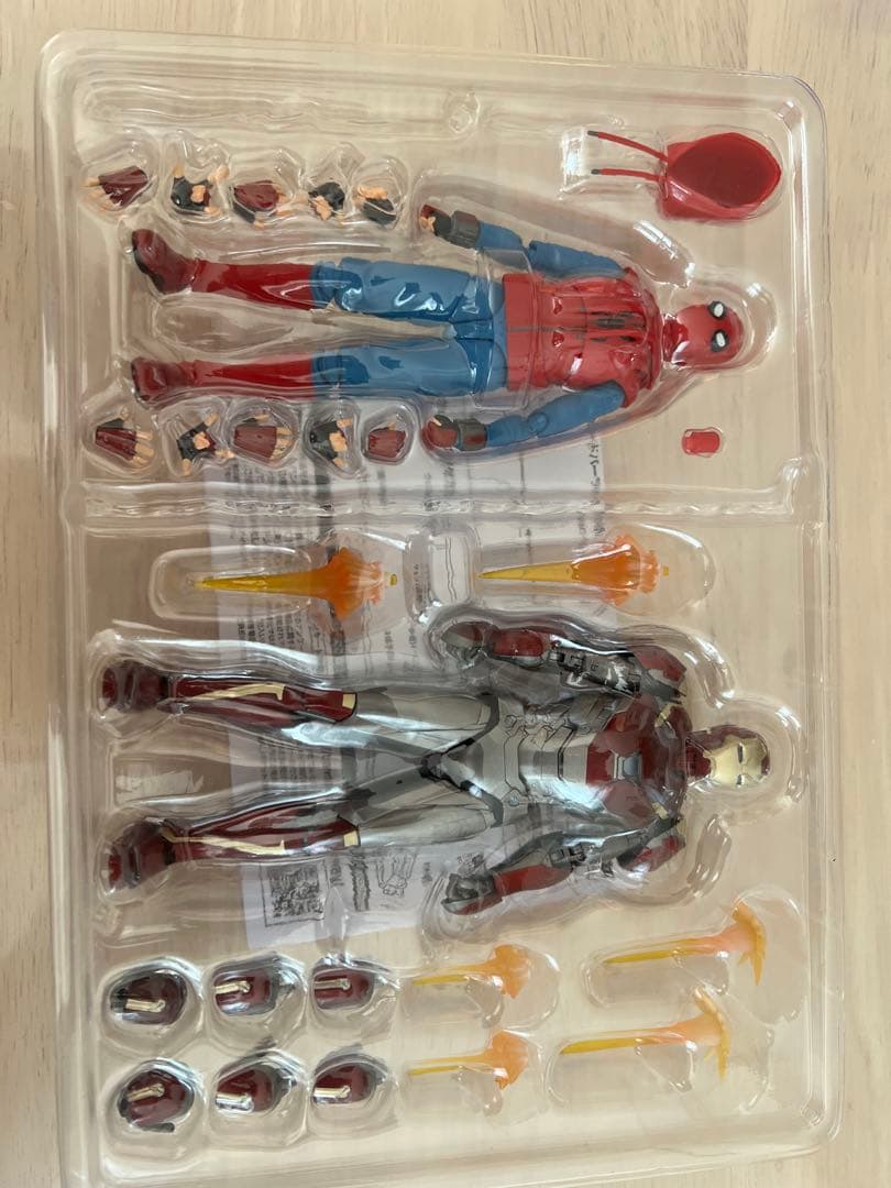 BANDAI スパイダーマン ホームカミング フィギュアセット　フィギュアアーツ