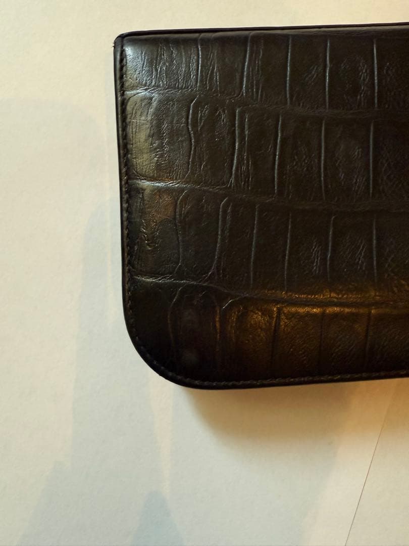 SAINT LAURENT サンローラン　ラウンドファスナー長財布　箱あり