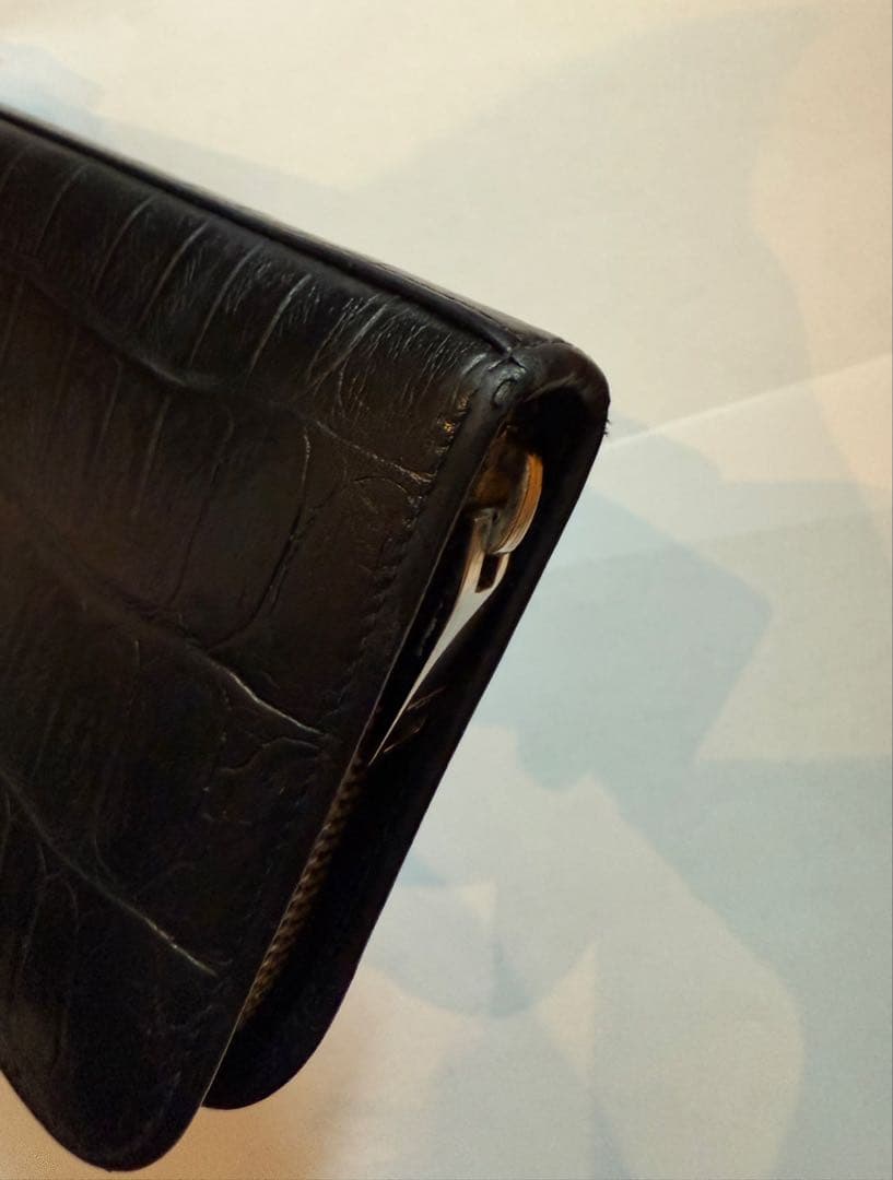 SAINT LAURENT サンローラン　ラウンドファスナー長財布　箱あり