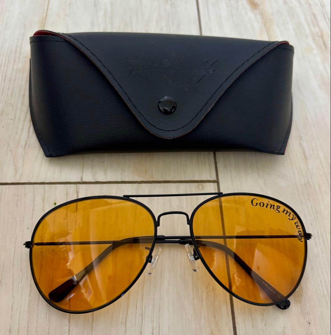 NSH サングラス goingmyway ティアドロップ　レイバン　初期モデル