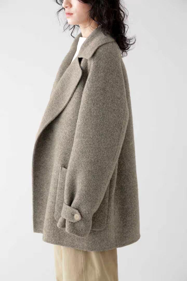 美品YLÈVE WOOL DOUBLE CLOTH SHEEPCOATサイズ 4