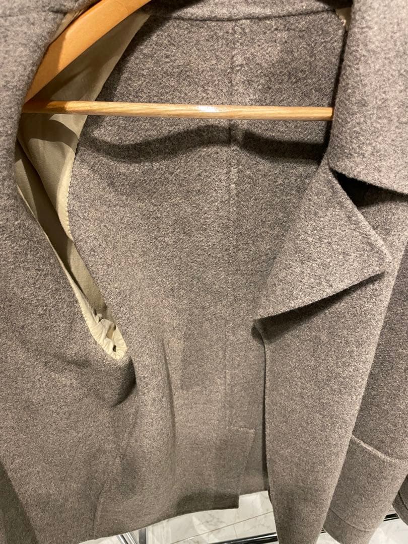 美品YLÈVE WOOL DOUBLE CLOTH SHEEPCOATサイズ 4