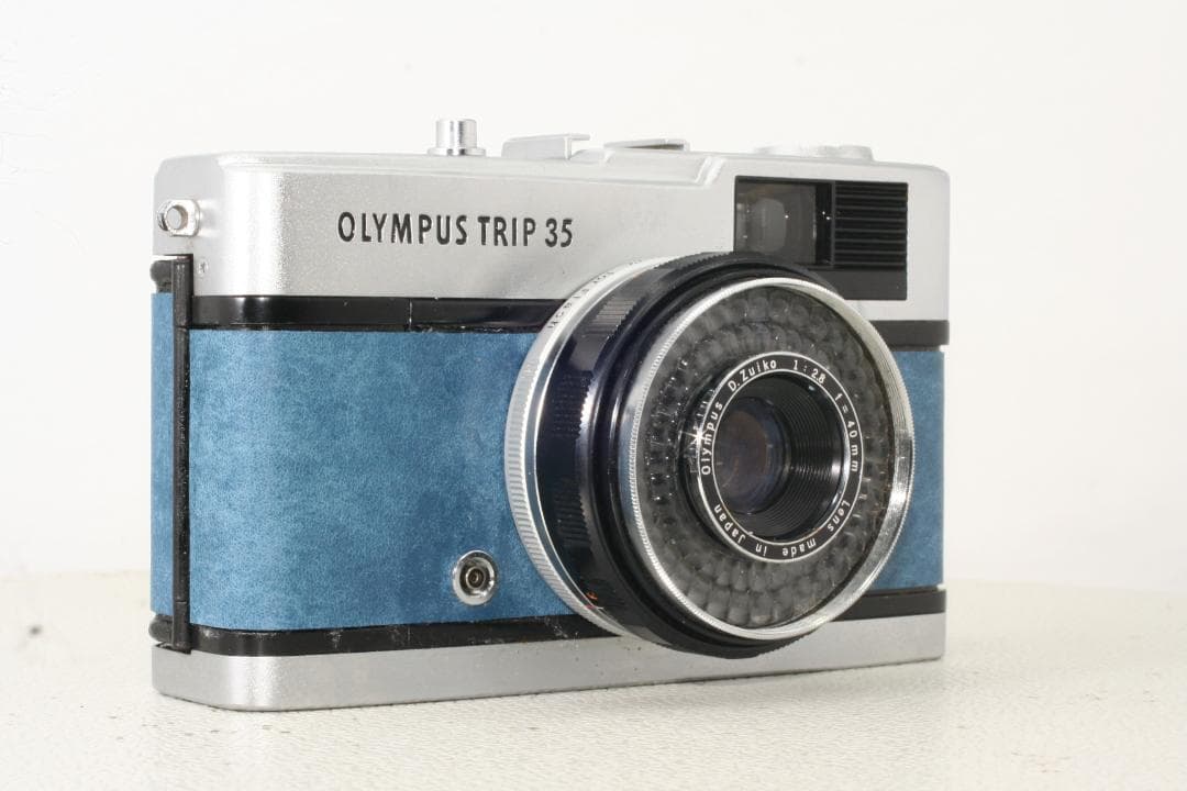 【整備済/完動品】オリンパス OLYMPUS TRIP35 癒しのアクアマリン