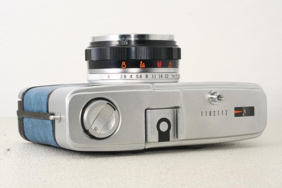 【整備済/完動品】オリンパス OLYMPUS TRIP35 癒しのアクアマリン