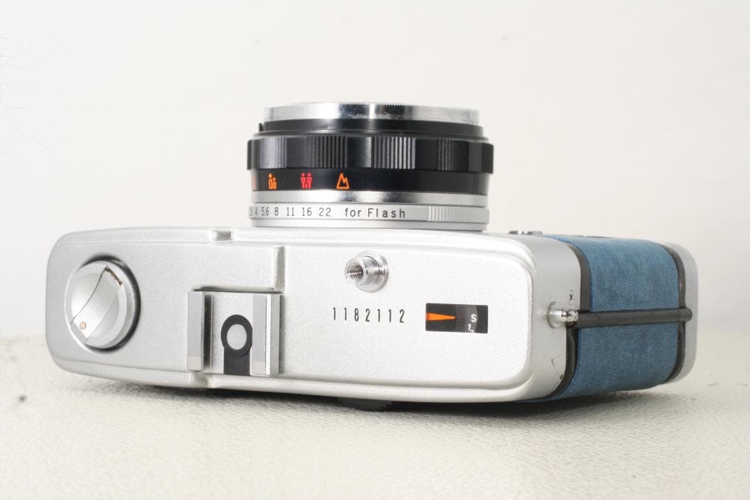 【整備済/完動品】オリンパス OLYMPUS TRIP35 癒しのアクアマリン