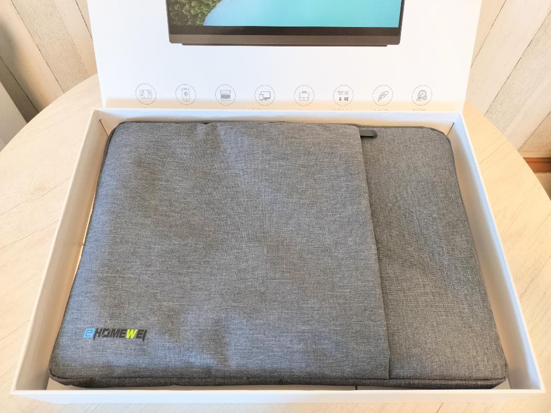 ちりめんバナナ【美品】EWEI 4K モバイルモニター 15.6