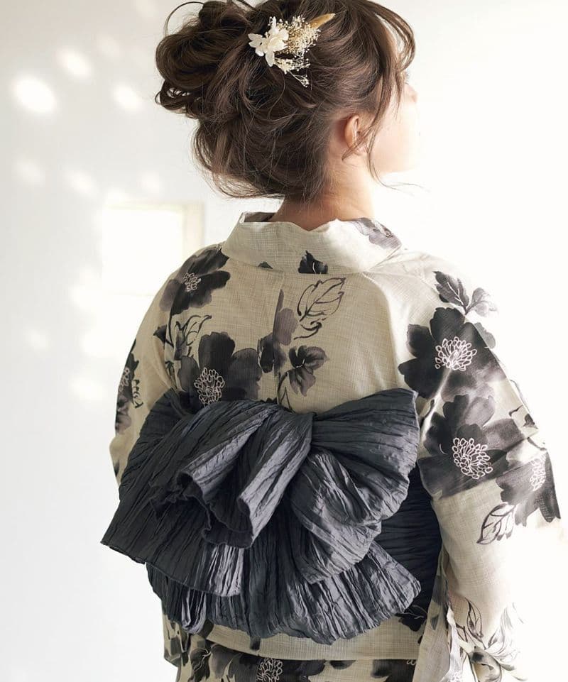 Dita 浴衣 京の水墨画