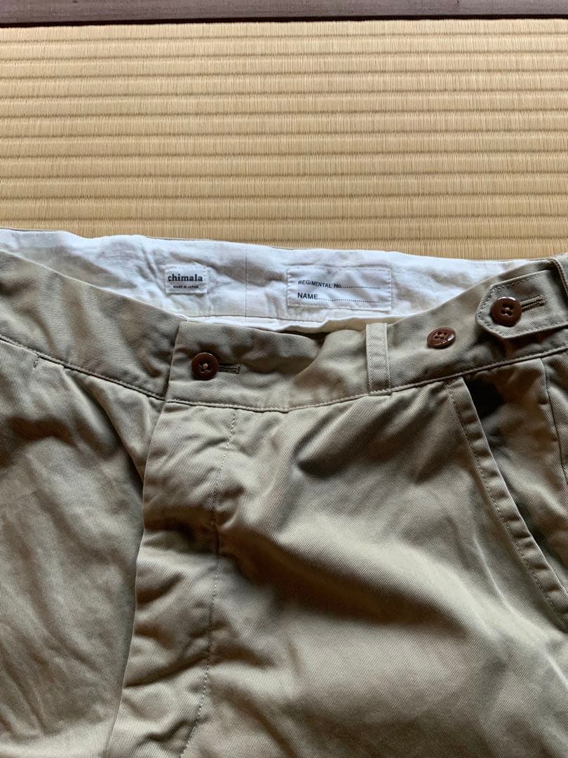 chimala チマラ　チノパン　アジャスター　PLEASE限定