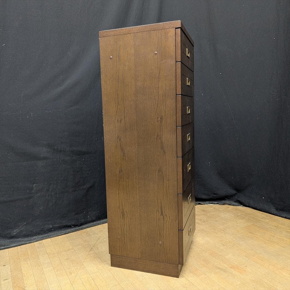 美品　府中　高橋工芸　ハイチェスト　整理箪笥　たんす　箪笥　タンス　チェスト