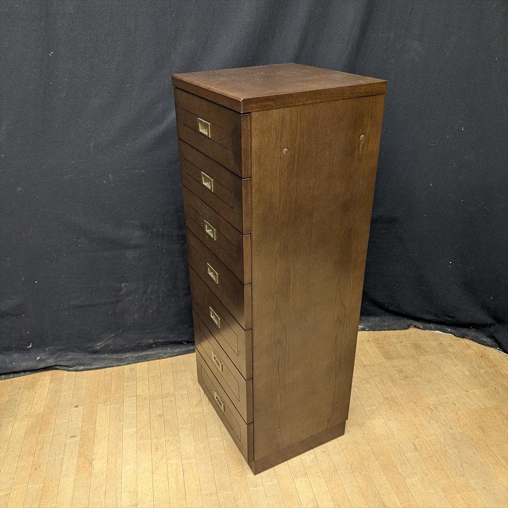 美品　府中　高橋工芸　ハイチェスト　整理箪笥　たんす　箪笥　タンス　チェスト