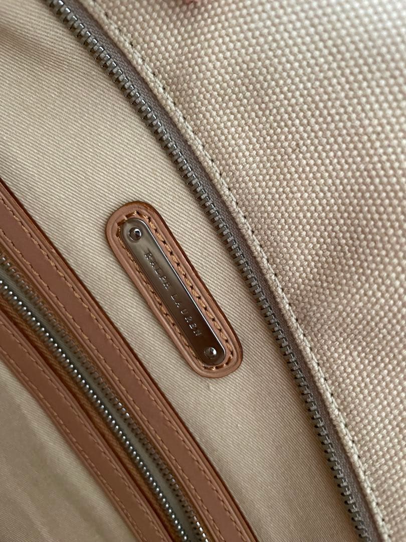 R*E様 Ralph Lauren ベージュ トートバッグ★最終値引き★