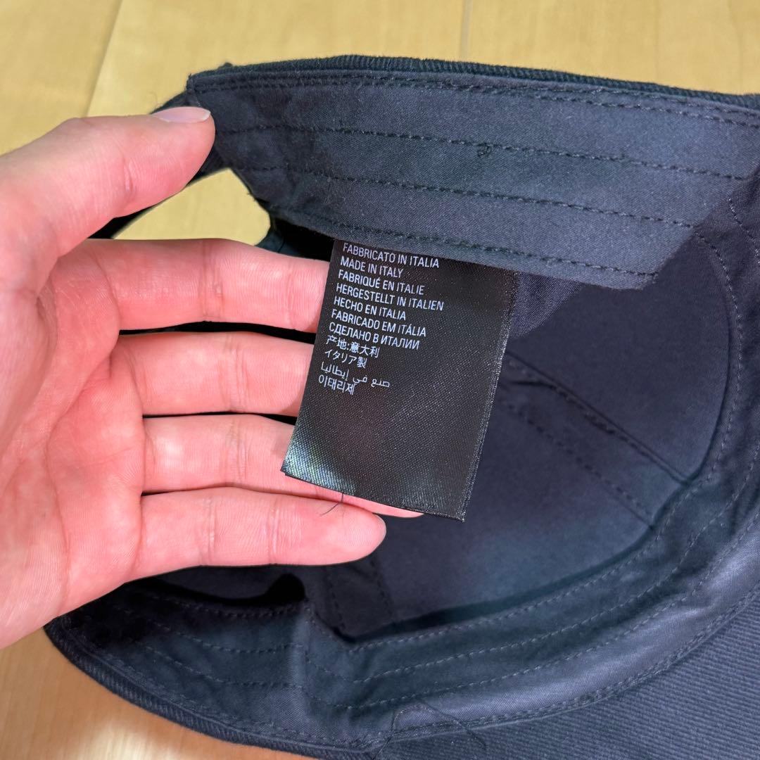 【希少】BALENCIAGA キャップ L 企業ロゴ風 刺繍